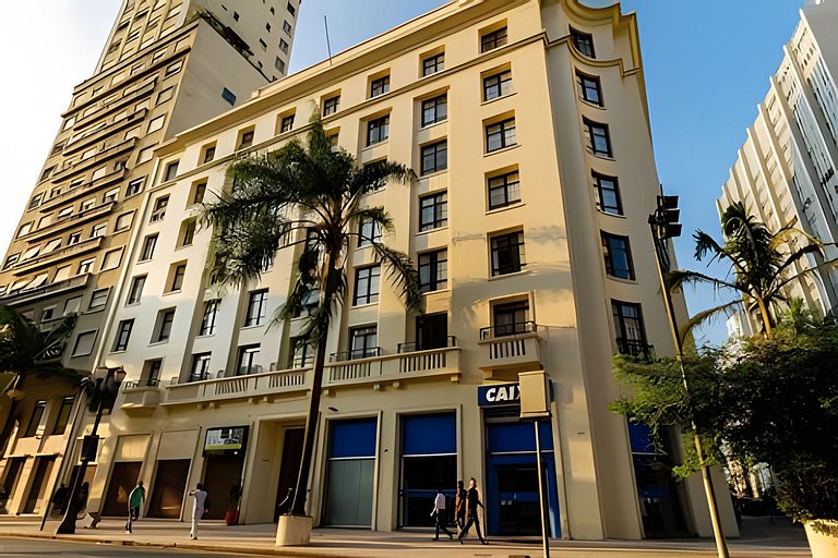 Ap vintage no centro histórico de São Paulo