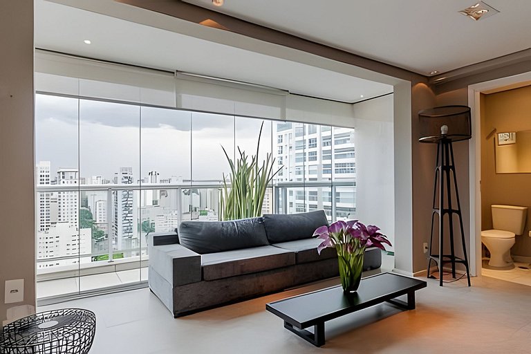 Estudio completo na Vila Olímpia