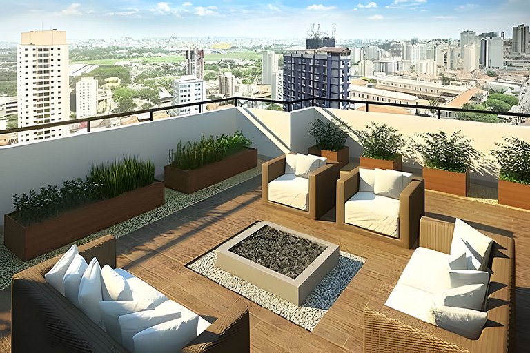 Apto completo no coração da Bela Vista