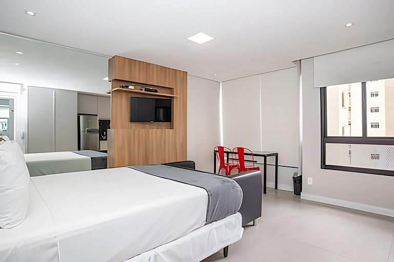 Flat moderno no coração da Vila Olímpia