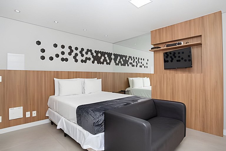 Flat moderno no coração da Vila Olímpia