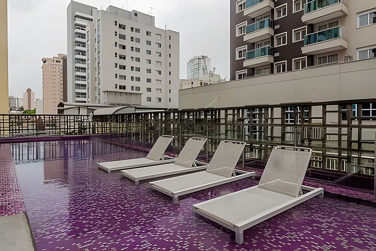 Flat moderno no coração da Vila Olímpia