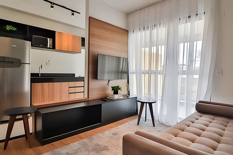 Apartamento com piscina na Vila Olímpia