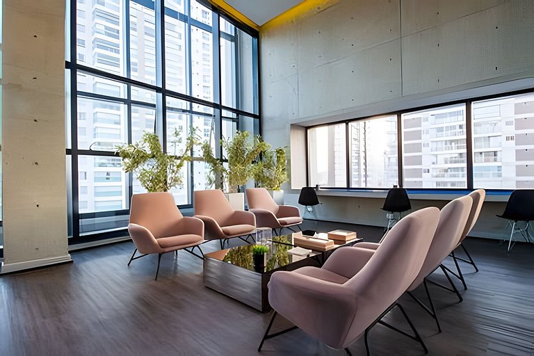 Apartamento com piscina na Vila Olímpia