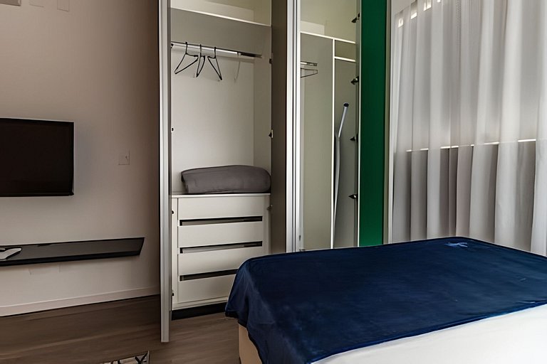 Estudio aconchegante na Vila Olímpia