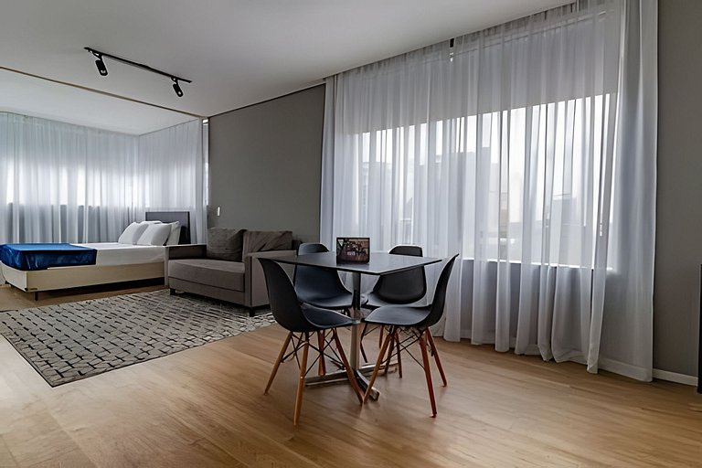 Estudio aconchegante na Vila Olímpia