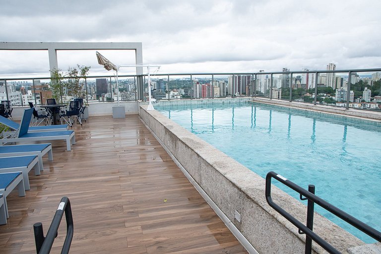 Maravilhoso ap, Pinheiros Hy By You com piscina
